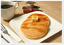 ホットケーキセット